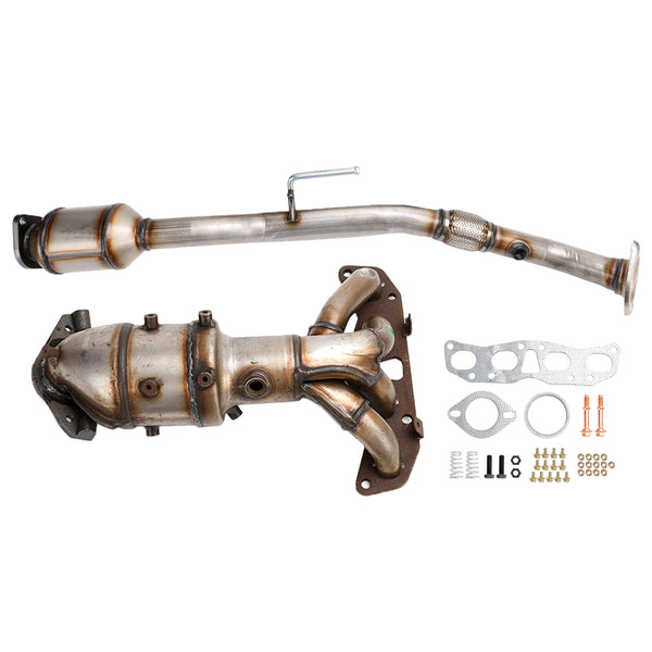 2002-2006 Nissan Altima L4 2.5L Pair Front Rear Catalytic Converter Direct Fit Generic