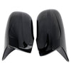 Side Mirror Covers Rearview Housing Black for Lexus IS250 IS350 2006-2012
