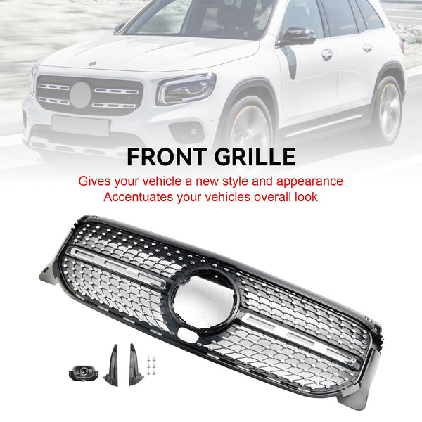 2020-2023 Mercedes Benz GLB-Klasse X247 Diamond Voorbumpergrille Grill Generiek