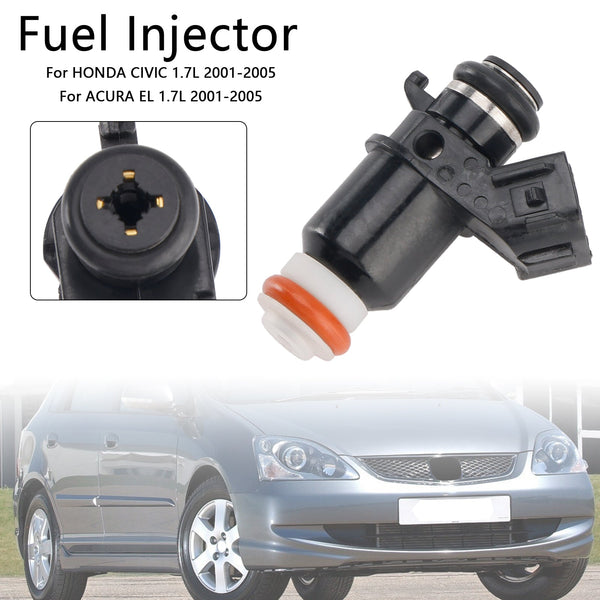 1PCS Fuel Injector 16450-PLD-003 Fit ACURA EL Fit Honda Civic 1.7L 2001-2005