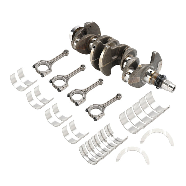 2013-2017 Hyundai Accent SE Hatchback 4-Door 1.6L Engine Crankshaft Con Rods & Bearing Set 23041-2B620 23410-2B609