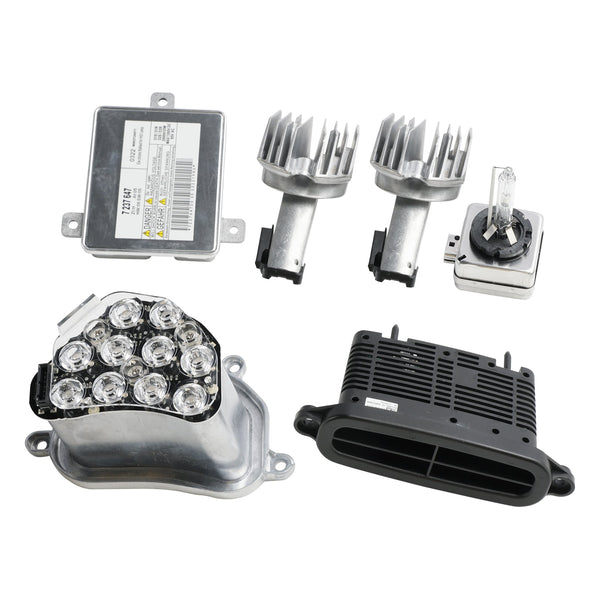 2012-2013 BMW ActiveHybrid 5 bombilla de balasto de xenón módulo LED kit de diodo RH 63117271902 63117318327 genérico