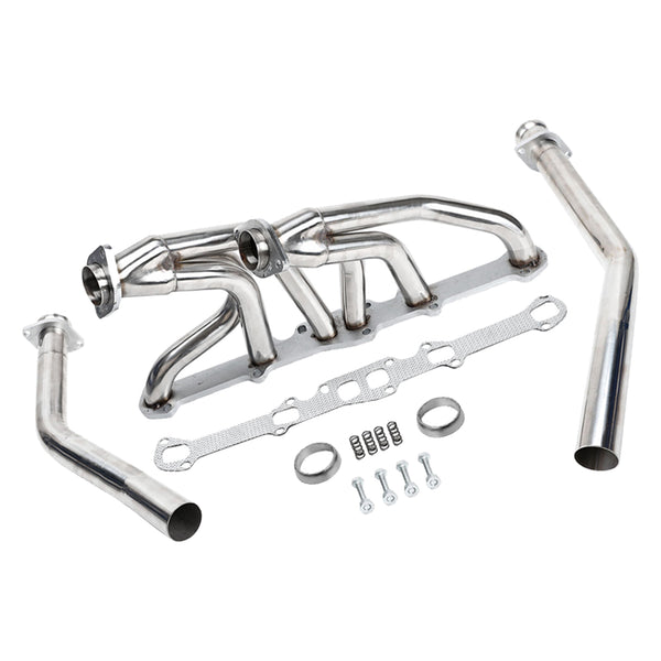 Collettori di scarico in acciaio inossidabile Ford Bronco 2.8L, 3.3L 1966-1974 adatti a Ford Mustang generica