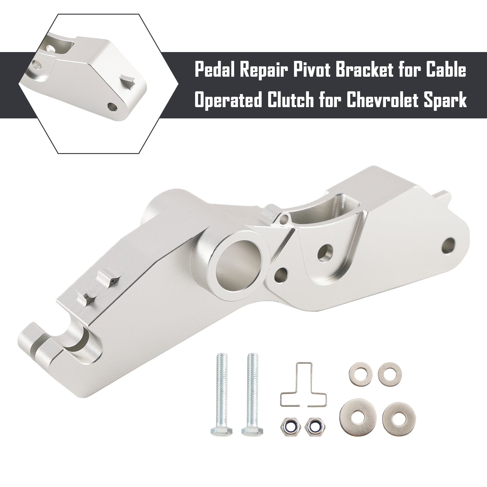 chevrolet spark clutch pedal 2009-2012 Chevrolet Spark Pedal Repair Pivot Bracket for Cable Operate