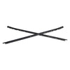 1984-1996 Chevrolet C4 Corvette Driver + Passenger Sides Door Panel Ytre Window Seals Midt-845680