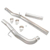 2011-2015 GMC Sierra 2500HD 3500HD 6.6L 6599CC Diesel Turbine Engine LML 4 Inch Exhaust Muffler Pipe & EGR Delete Kit