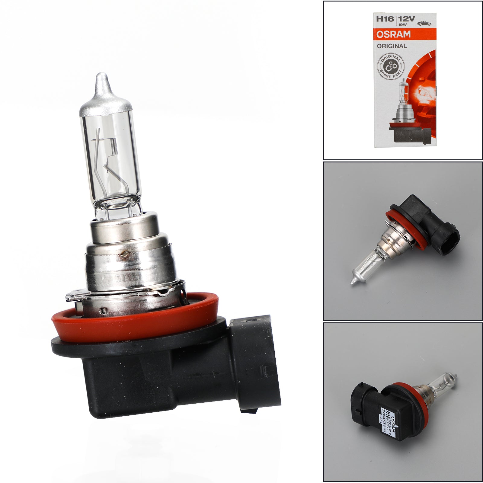 H16 für OSRAM Original Autoscheinwerferlampe PGJ19-3 12V19W 64219L+