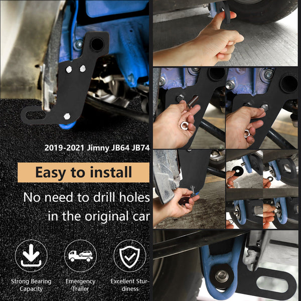 2019-2023 Suzuki Jimny JB64W JB74 Levý přední tažný přívěs přívěsu Generic