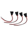 4-EV1 Fuel Injector Connector Plug Clip Pigtail Quick Disconnect Fit Daewoo