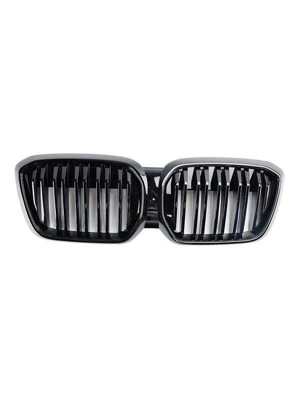 2021.9-2024 BMW IX3 G08 LCI Gloss Black Front Kidney Grill Grille Generic