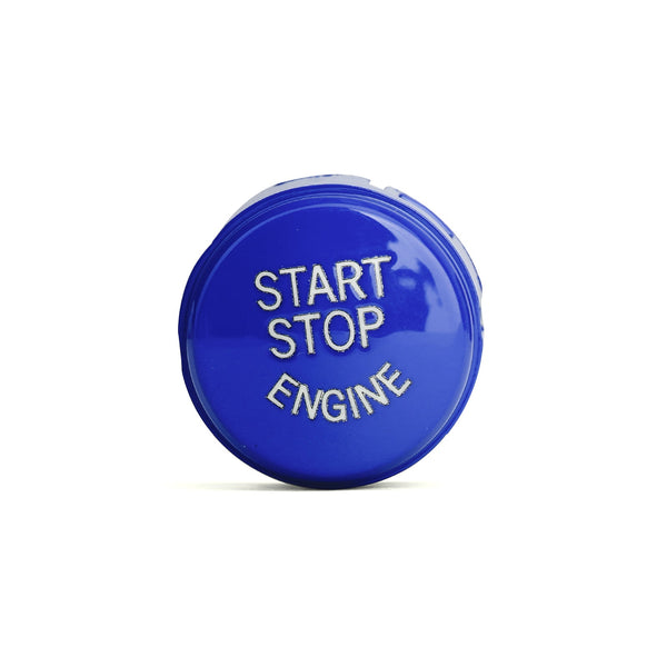 2009-2018 BMW 1 Series/2 Series/3 Series/4 Series/5 Series/6 Series/7 Series/X1 Series/X3 Series/X4 Series/X5 Series/X6 Series Blue Start Stop Engine Push Button Switch Cover Generic
