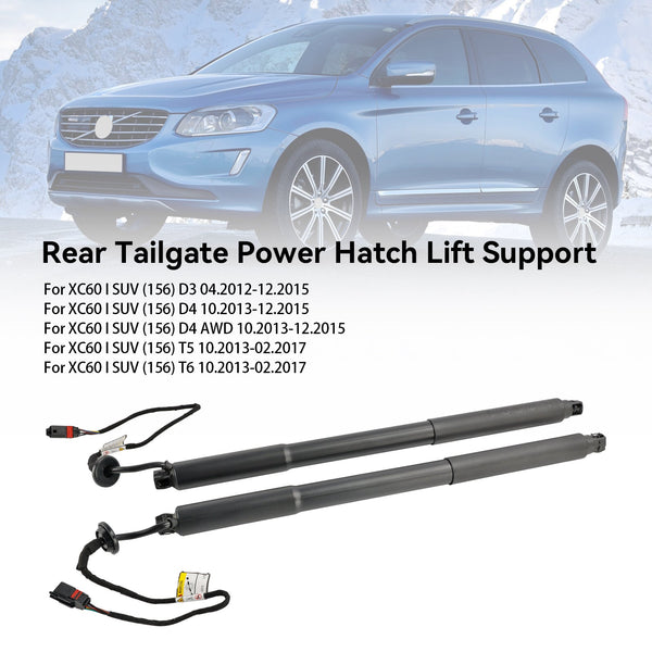 10.2013-02.2017 Volvo XC60 I SUV (156) T5 2PCS Power Liftgates Lift Support 31386705 31386709