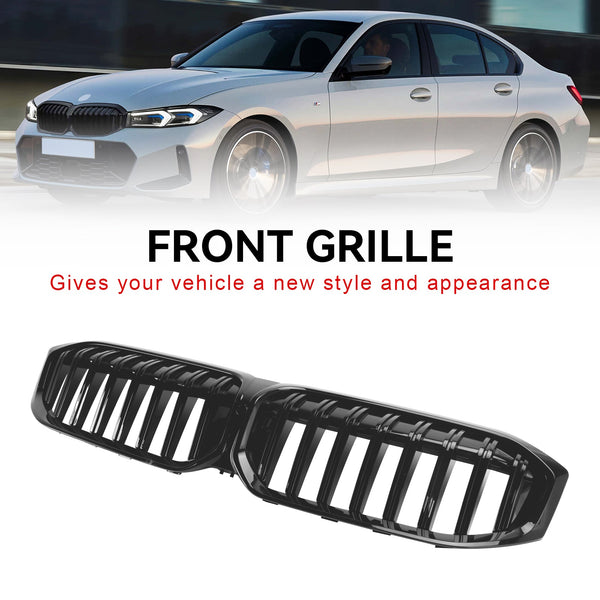 2023.7-2024 BMW 3 Series G20 G21 G28 320i 330i M340i Gloss Black Front Kidney Grille Grill Generic