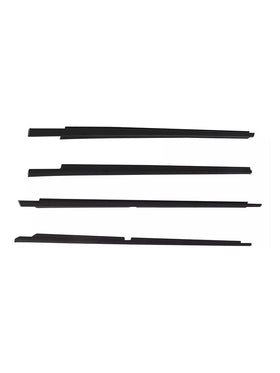 4PCS vorne + hinten Tür Fenster Gürtel Zierleiste für Toyota Lexus IS300 2001-2005