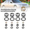 Nissan JECS 4Pcs Side Feed Fuel Injector Repair Kit Filters Seals O-Rings Pintle Caps Generic