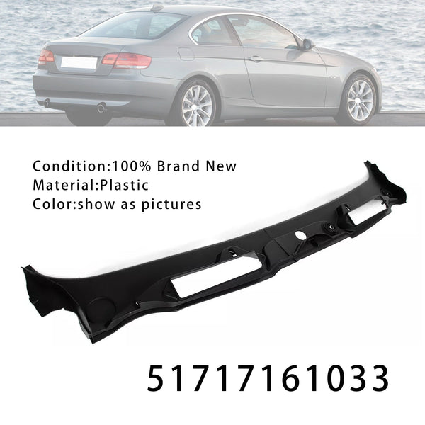 2005-2010 BMW 3-serie E92 frontrute deksel nedre frontrute trim 51717161033 Generisk