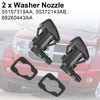 2008-2012 Jeep Liberty 2Pcs Windscreen Wiper Washer Nozzle Jet Spray 55157319AA 68260443AA