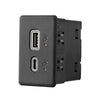2019-2024 Chevrolet Silverado USB N USBC PORT RECETTACLO 13529873 Genérico