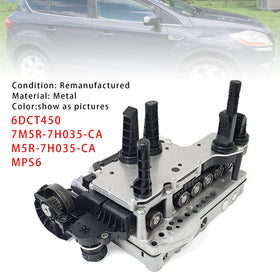 6DCT450 MPS6  7M5R-7H035-CA Transmission Mechatronic Valve Body+TCM For Ford