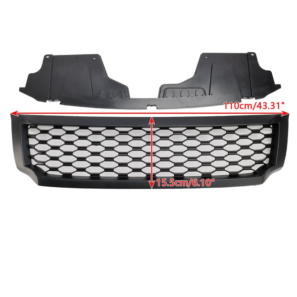 2015-2020 Nissan Navara NP300 D23 Matt Black Front Bumper Grill Grille