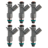 6PCS Fuel Injector 16450-RJA-A01 Fit Acura RL TL 3.5L V6 2005-2008