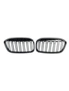 2018-2021 BMW 2 Series F45 F46 2PCS Gloss Black Front Kidney Grill Grille