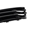 2016-2018 Audi A4 B9 Standard Version into RS4 Style 2PCS Front Fog Light Grille Lower Bumper Grill 8W0 807 681 R 8W0 807 682 R Generic