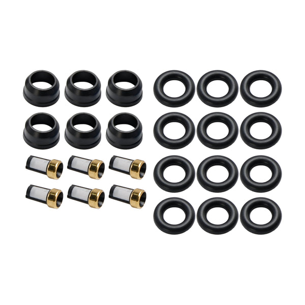 2001-2005 Pontiac Aztek Bonneville 6Pcs Fuel Injector Repair Kit O-Rings FJ318 Generic