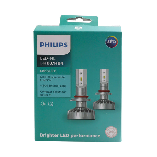 PHILIPS Autoleuchte LED-HL Ultinon LED HB3/4 9005/6 12V 15W 6000K +160% 11005UL Generisch