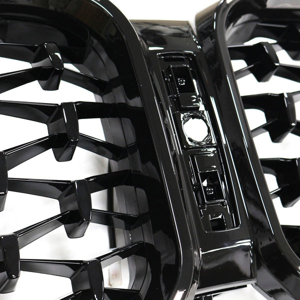 2022-2025 BMW X3 G01 X4 G02 Diamantová lesklá černá přední nárazník ledviny Generic