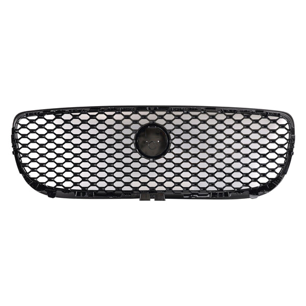2015-2018 Jaguar XE Gloss Black Honeycomb Front Bumper Grille Generic