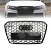 2013-2016 Audi A5/S5 B8.5 Exchange Into RS5 Style Honeycomb Mesh Front Bumper Grill Generic