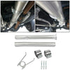 4Inch Exhaust Muffler Pipes & EGR Delete Kit for 2013 2014 Dodge Ram 2500 3500 6.7L L6 Cummins Diesel