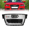 Audi 2009-2012 A4/A4 Avant/S4 B8 Exchange RS4 Style Honeycomb Sport Mesh Hex Grill