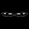 Pair Front Headlight Lens Cover Shell Clear For Jaguar XJ XJL 2010-2019