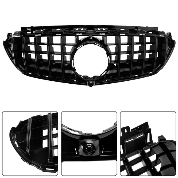 2016-2020 Mercedes Benz E-Class W213 E63 E63S AMG Front Bumper Grill GTR Style Black Grille