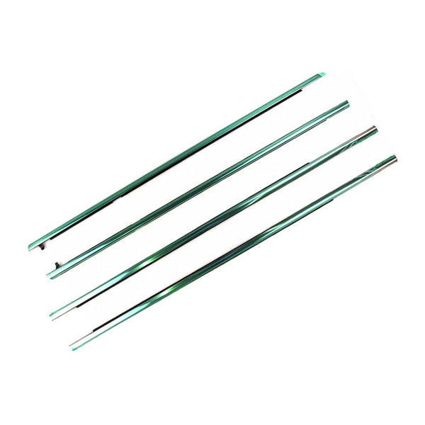 4PCS Door Window Belt Trim Molding For Honda Accord CM5 4D Sedan 2003-2005