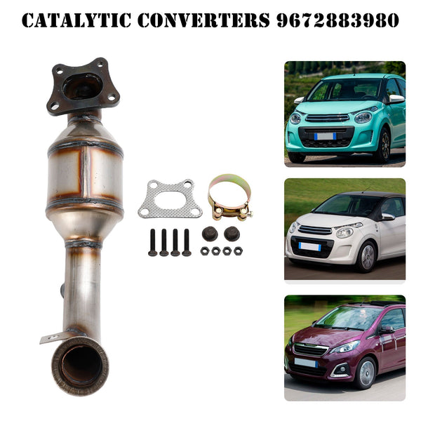 Peugeot 108, 208, 301, 308 II, 2008 55 KW / 75 PS 1.2VTi Catalyseur 9822117480 Générique