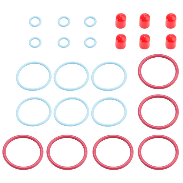 Caterpillar Cat C15/3406E Ekstern 6stcs brændstofinjektorer SEAL O-RING KIT 2481394 1895390