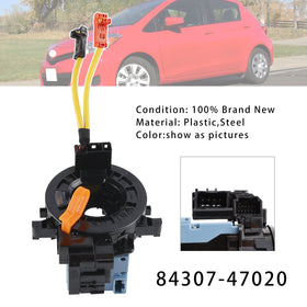 2012-2017 Toyota Yaris Clock Spring med vinkelsensor 84307-47020 Generisk