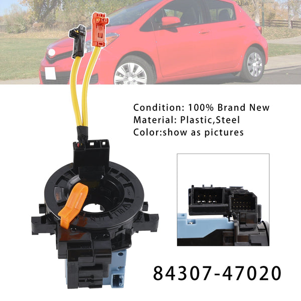 2012-2017 Toyota Yaris Clock Spring med vinkelsensor 84307-47020 Generisk