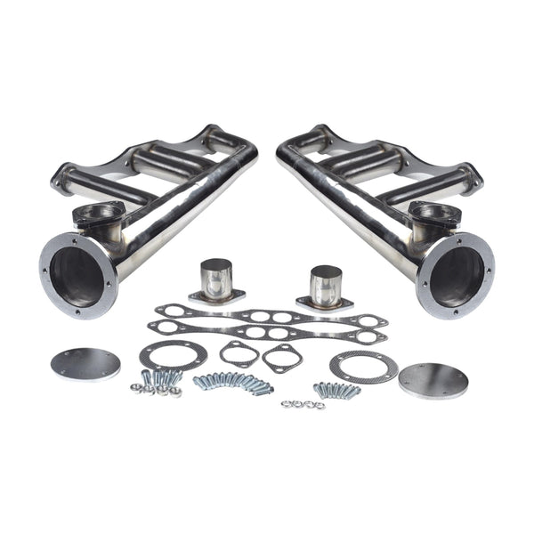 265-400 Cu. In. Standard, Vortec, and D-port ZZ-4 heads Exhaust Manifold Header