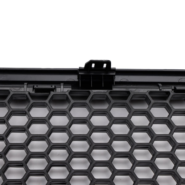 Gloss Black Front Bumper Honeycomb Grille Grill Fit Volvo S40 V50 2008-2012