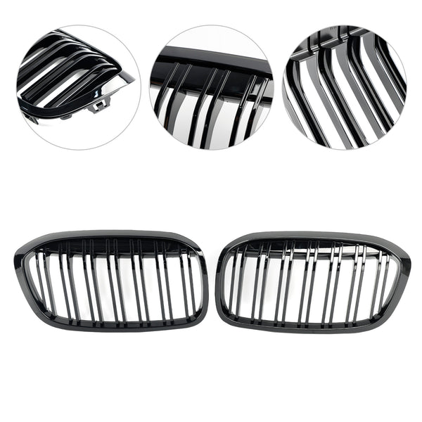 2018-2021 BMW 2-serie F45 F46 2PCS Glanzend zwart Niergrille vooraan Generiek