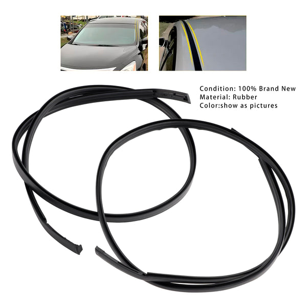 2013-2018 Nissan Altima 2 stk. takdråper, venstre & Høyre side gummi 73853-3TA0A Generisk