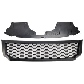 2015-2020 Nissan Navara NP300 D23 Matt Black Front Bumper Grill Grille