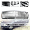 1992-1998 Benz Classe S W140 S300 S320 S350 S400 S420 S500 4 portes Grille de pare-chocs avant chromée générique