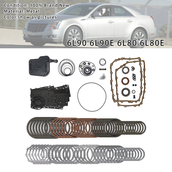 2006-2018 Cadillac Escalade 6 SP R/4WD V8 6.2L Master Rebuild Kit 6L80E 6L80 Generic