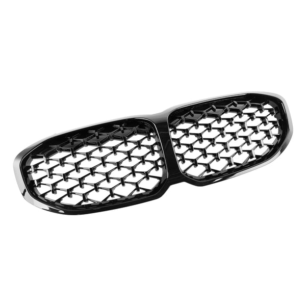 2019-2024 BMW 1-serie F40 Glanzend Black Diamond Niergrille vooraan Generiek