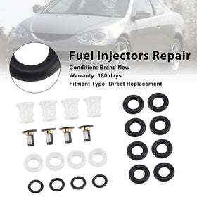 4PCS Fuel injector rebuild kit 16450-PNE-G01 Fit Acura RSX 2.0L-L4 2002-2004